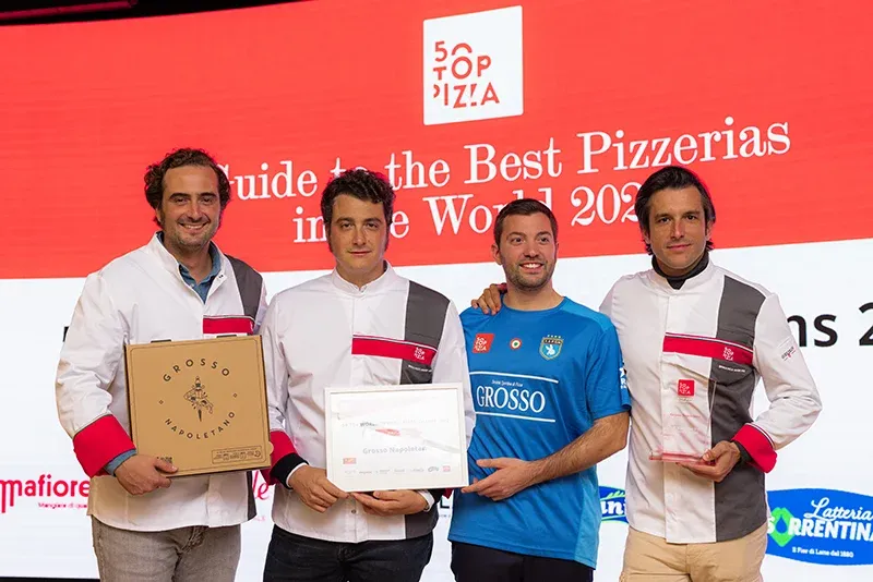 Top World Artisan Pizza Chain, Hugo Rodríguez de Prada y Jorge Blas, fundadores de Grosso Napoletano