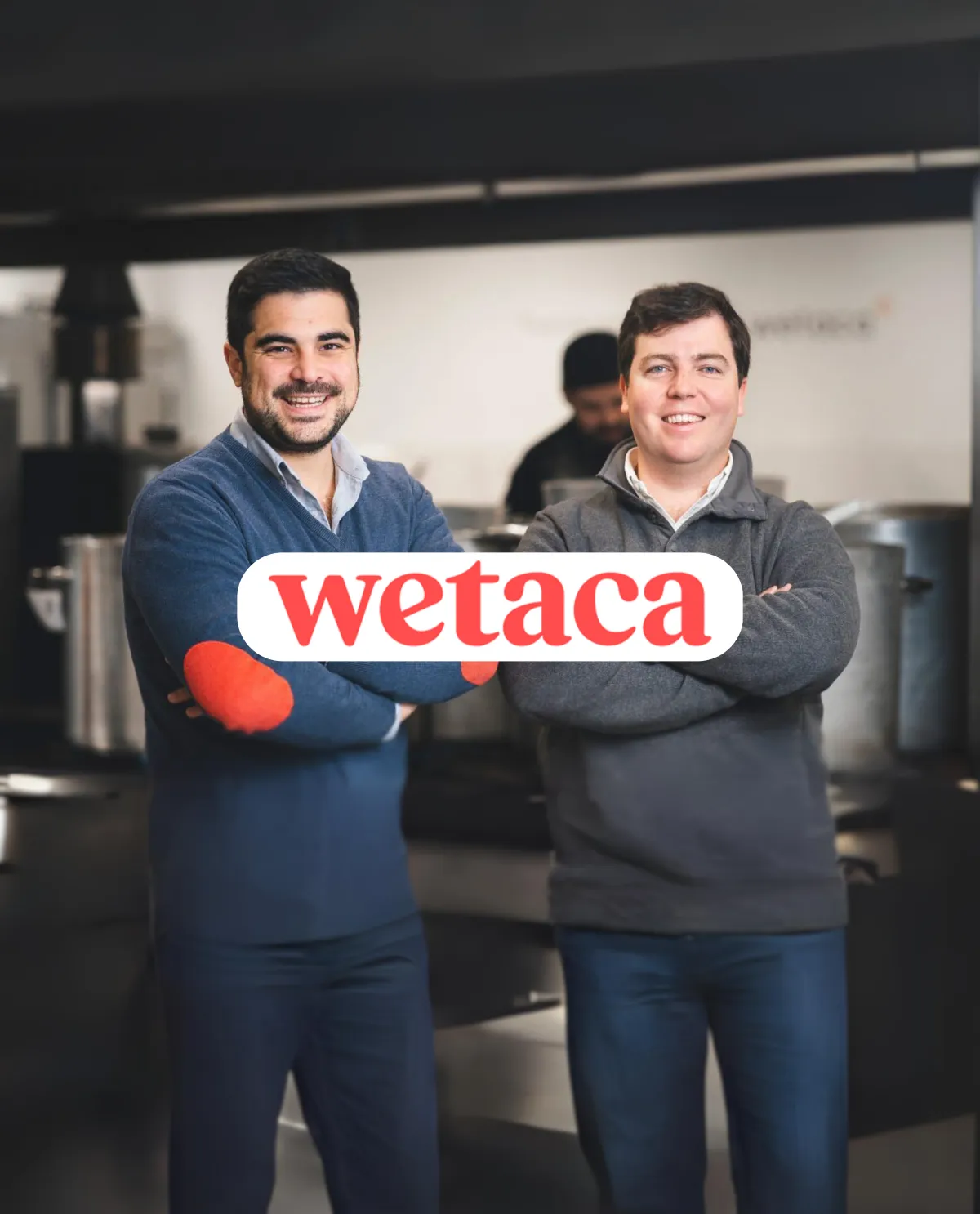 Andrés Casal y Efrén Álvarez, fundadores de Wetaca